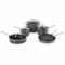 Classic Hard-Anodized Nonstick Pots and Pans, 10-Piece Cookware Set.